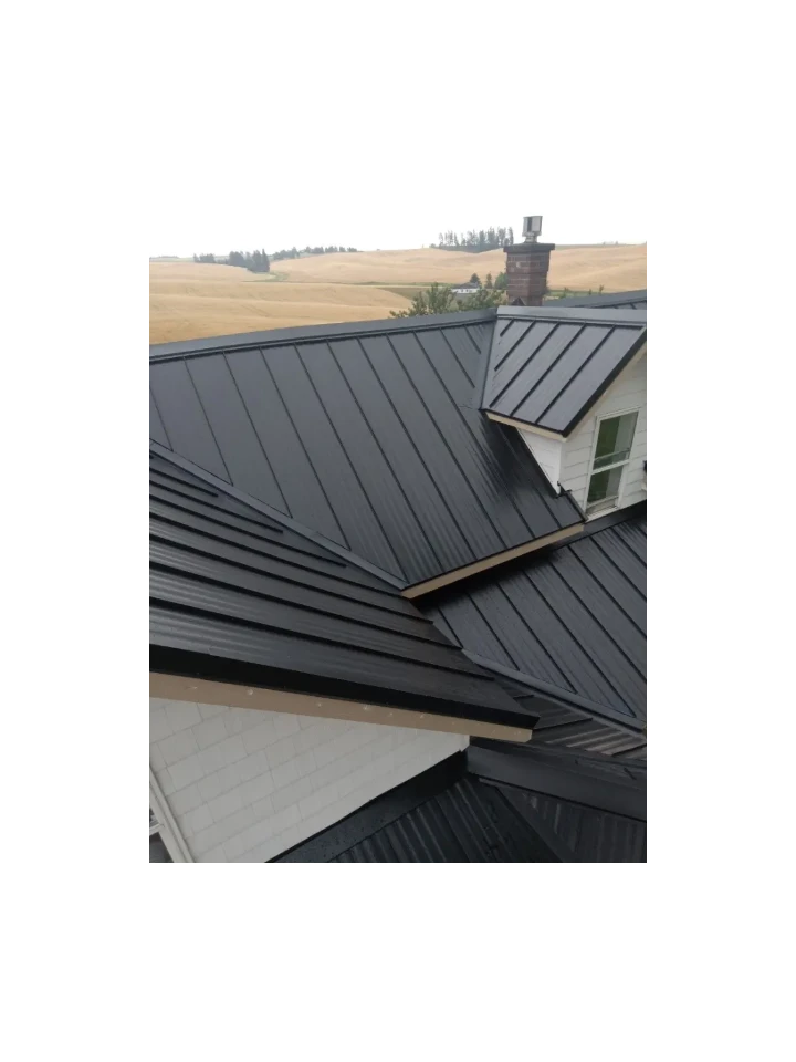 Completed roof replacement by DG Contracting in the Spokane area